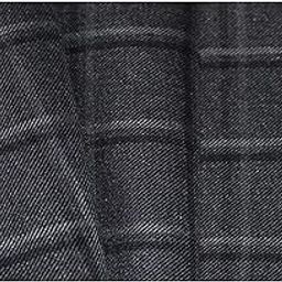 Men's Cotton Polyester Blend Tweed Checkered Blazer & Jacket Fabric Unstitched (2 m,Free Size)-picture-54