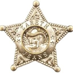 Vintage Sheriff Five Pointed Star Badge/Brooch Pin | Unique American Style Brooch For Men & Women | Size (3 cm X 3cm)-image-28