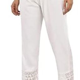 Women's Viscose Rayon Solid Regular Fit Trouser Pant Palazzo Bottom Wear-image-22
