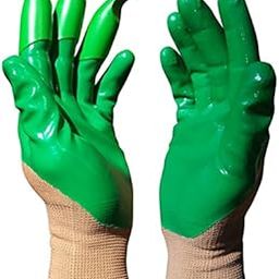 Wolverine Garden Gloves Women's Garden Gloves, Green, Small/Medium-image-8