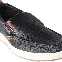 Genuine Leather Sneaker Non-Lace Up | Casual Shoes for Men | TPR Sole-image-56