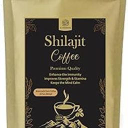 Al Masnoon Shilajit Coffee 100g Pack of 1 - Premium Dark Arabica Beans Infused with Pure Shilajit 100% Natural/No Chicory Added-image-24