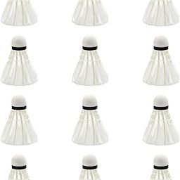 LR Decor E-Shop Badminton Shuttlecocks Stability Badminton Birdie for Indoor Eercise Sports 12pcs-picture-1