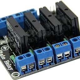 Techtonics 5V 4 Channel SSR Omron G3MB-202P Solid State Relay Module 240V 2A Output with Resistive Fuse-image-11