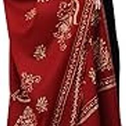 Women's Kashmiri Hand Embroidered Pure Wool Shawl-picture-45