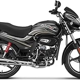 Hero Passion+ (Drum) Bike Black Grey Stripe Booking for Ex-Showroom Price-20