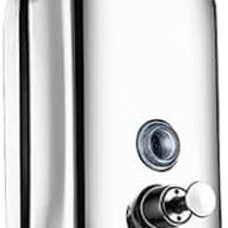 AIMKO Stainless Steel Handwash Dispenser Bottle - 500 ml, Easy Push Button | Elegant Design | Silver |Easy to Refill Soap Dispenser | Wall Hand Wash Dispenser Bottles for Bathroom and Kitchen-image-66