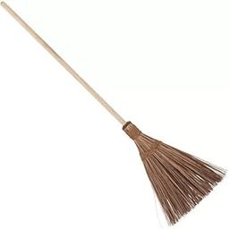 CROWTALE Coconut Broom with Stick Garden,Road Cleaning for Home/Office Dry Wet Floor,-image-86