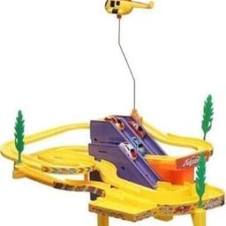 Legosy Ultimate Race Track Set – Mini Cars, Spinning Helicopter & Thrilling Sound Effects (Multi-Color Fun!)-image-12