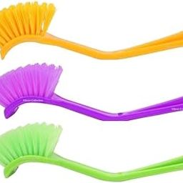 Wash Basin/Toilet seat/Sink Brush seat Cleaning Brush Set of 3 Brush sink03-image-49