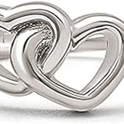 925 Sterling Silver Sweet Connection Ring | Adjustable Rings for Women & Girls | With Certificate of Authenticity and BIS Hallmark-image-53