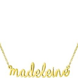 Personalized Name Necklace 18K Gold Plated Stainless Steel Pendant Jewelry Birthday Gift for Girls-image-24