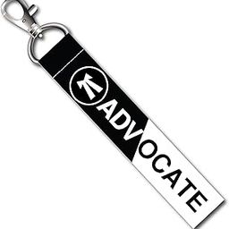 Advocate Logo Lanyard Tag with Swivel Lobster for Gift Luggage Bags Backpack Laptop Bags L X H 5 X 0.8 INCH-picture-36