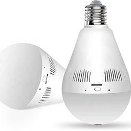 JNKC Bulb Camera 1080P WiFi Security Camera, Full HD Video and Audio Recording,Camera for Home, Office Surveillance, Motion Detection/Light Vision/Alarm and Support 64Gb (Bulb Camera)-31