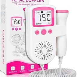 Dr. Care Fetal Doppler - Your Portable Companion for Pregnancy: 50-230M Measuring Hz, LCD Display, Pocket Size (Pink)-20