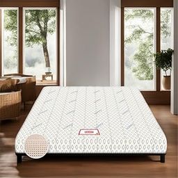 Coirfit BIOLIFE 7-Zone Latex Talalay Tech. 6 Inch Single Size Latex Foam 72X35 Inches | Bed Mattress | 15 Year Warranty | Medium Firm, Back Support & Comfort | Breathable Single Bed Cool Gel Mattress-image-52