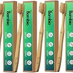 BAMBIO Bamboo Toothbrush | Eco-Friendly Wooden Handle | Biodegradable, BPA-Free Bristles | Natural Compostable Oral Care for Adults | Sustainable & Stylish Toothbrush, PACK OF 6-image-18