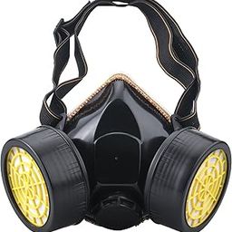 Anti-Dust Mask, Industrial Chemical Respirator Protection, Full Gas Mask Against Pollution, Respiratory Protection Mask With Valves (1Pcs)-image-18