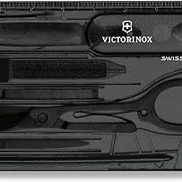 Victorinox SwissCard Classic - 10 Functions, DO-IT-YOURSELF Champion, Functional Companion that fits a wallet, Black - 82 mm.-36