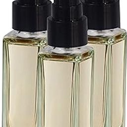 Pure Source India Travel Refillable Perfume Clear Glass Bottles with Spray Pump for Perfume Essential Oils Aromatic Water Blend 8 ML Set of 3 Pcs-39