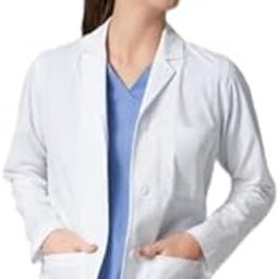 Generic Unisex-Adult Dk Unifab Lab Coat For School And Colleges Students 100% Cotton Casual Style Size M, White-image-9