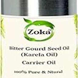 Zoka Bitter Gourd Seed Oil (Karela Oil) – 100% Pure & Natural Cold Pressed Carrier Oil – For Skin, Hair - 1000ml-image-36