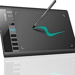 XP-PEN Star03 V2 8192 Levels of Pressure Sensitivity, Battery-Free Stylus, 8 Shortcut Keys and 8 nibs Graphics Drawing Tablet Pen (Black, 10 x6 Size)-17