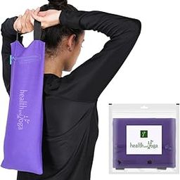 HealthAndYoga® Sand Bag (Purple) - For Resistance Weight Training, Improves Yoga Poses & Alignment, Strengthens Body – Leakproof Double Bag, Customisable from 250 gm-4kg (Sand Not Included)-65