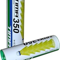 Tima 12-Pack Nylon Shuttlecocks Indoor Outdoor Sports Hight Speed Advanced with Great Stability and Durability, Nylon, Yellow-image-53