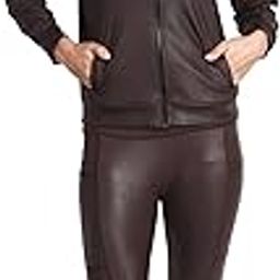 Premium Tights, Bra and Jacket Set - High Waist Stretchable Gym Leggings, Active Wear Yoga Pants for Zumba/Dance - Women's Workout Sports Bra With Jacket-image-69