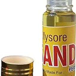 Mysore Sandal Perfume (Attar) Chandan Roll-on - 10 ml | Natural Sandalwood Fragrance-image-11