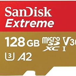 SanDisk Extreme microSD UHS I 128GB Card for Gaming, A2 Certification for Faster Game Loads, 190MB/s Read, 90MB/s Write-8