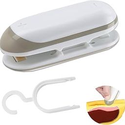 SHOPONIL Mini Heat Sealer, Mini Bag Sealer, 2 in 1 Bag Sealer with Cutter Handheld Bag Sealer Heat Seal, Sealing Machine Kitchen Gadget for Mylar Bags Plastic Bags Food Storage, Packet Sealer-image-95