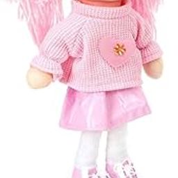 VGRASSP Beautiful Hair Cute Doll Toy with Light and Music (Pink)-image-29