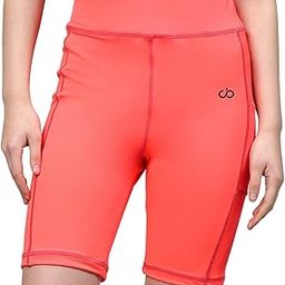club a9 Womens High Waist Activewear Sports Biker Shorts Yoga Workout Gym Running Athletic Spandex Compression Shorts Tummy Control with Pockets-picture-34