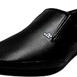Popular Designer Leatherette Premium Black Slip-On Formal Shoes-image-46