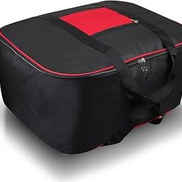 GLUN® Underbed Storage Bag, 67L Capacity with Double Sided Handle Multipurpose, Two-way Zipper Closing, Front Pocket, Clothing Storage Organiser, Blanket Storage (1 Pcs)-image-14