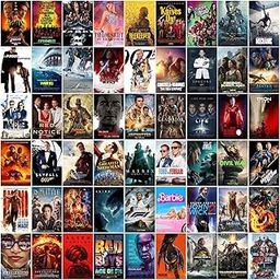 Cinematic Studio Wall Collage Kit – Pack of 54 Hollywood Movie Poster Card Deadpool - 4x6 In – Aesthetic Wall Art for Bedroom, Living Room, Office & Dorm Decor-image-37