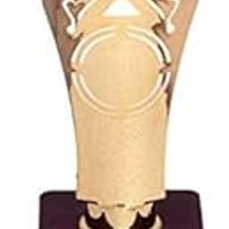 BE TREND Fiber Golden Awards Trophies, School, College, University Ceremonies, Graduation, Birthday, Wedding Favors | Trophies for Sports Events & Tournament (Pack of 1) (7 inch)-image-9