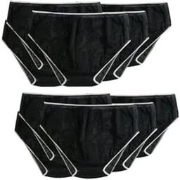 4 Pcs Disposable Panties for Women White Bikini Underwear Women Travel Panties Disposable Breathable Briefs for Women Girls Periods Use and Throw Undergarments (Pack of 4)-image-50