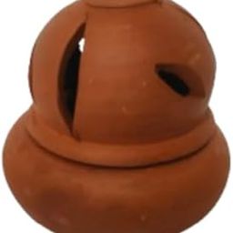 BS Clay Works-Handmade Natural Clay-Made Dhoop Loban Dani Stand/Dhuni Burner Holder/Pot Stand for Pooja/Hawan/Dhuni/Place it in Shop/Office/Room/Garden(Small Size–Pure Mitti) Pack of 2-picture-3