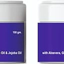 ALLOES Body CREAM for Soothes, hydrates & freshens Natural Skin for Body, For Normal to oily skin - (100GM X 2pcs)-image-52