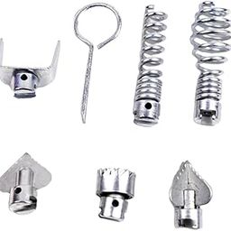 BNF®Drain Cleaner Machine Combination Cutter Head Drain for Drain Augers Kitchen 7pcs|Home & Garden | Kitchen, Dining & Bar | Kitchen Tools & Gadgets |1Set Drain Cleaner Cutter Heads-12