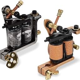 Coil Tattoo Machine, ATOMUS 10 Wraps Coil Tattoo Liner & Shader Kit 23000r/m Alloy Tattoo Guns Machine Set Tattoo Supplies for Tattoo Artists-picture-16