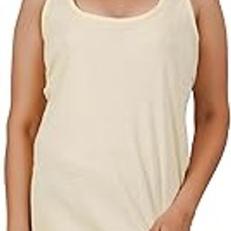 Women's Super Combed Sleeveless Long Tank Top | Side Cut Kurta Slip Camisole | Stay Fresh Treatment Innerwear Sameej-image-69