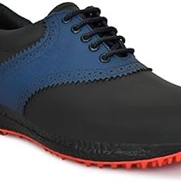 Men's Leather Lace-up Professional Golf Shoes (UK Footwear Size System, Adult, Men, Numeric, Medium,)-image-57
