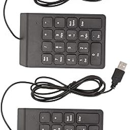 UBERSWEET® Number Keypad, Quiet Typing 18 Keys Wired Number Pad for PC (2 Pieces)-picture-14