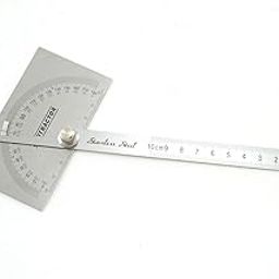 Shars Depth Gage with Square Head Protractor 303-8104 P-image-47