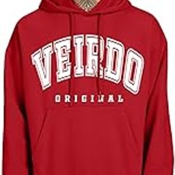 Fleece Oversized Baggy Fit Hooded Sweatshirt Drop Shoulder Typographic Logo Printed Full Sleeve Hoodie for Men (Avaiable in Colors: Copper Tan, Rust & Red)-18