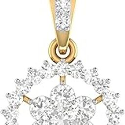 pc jeweller Yellow Gold and Solitaire Pendant for Women-picture-31